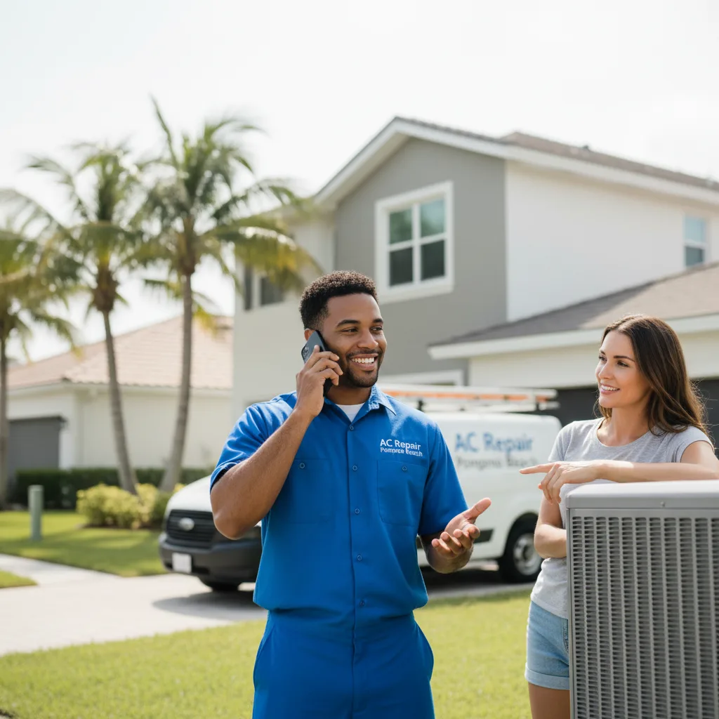 AC Repair Pompano Beach customer support in Okeene